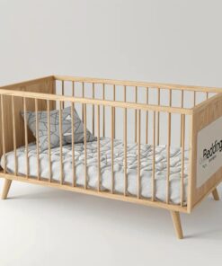 Baby Cot Futon Natural Cotton